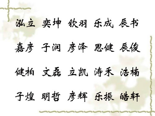 段姓男孩独特良好听的名字推荐（附带一点点噪音）