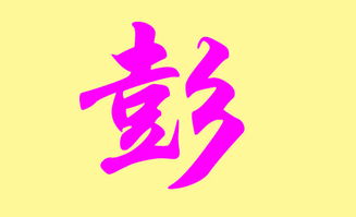 一、  彭姓女孩起名：先看这些