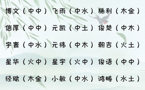 胡姓大气有内涵的男孩名字有哪些？