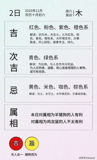 今日五行穿衣搭配分享，有没有什么五行色提示可以参考呢？