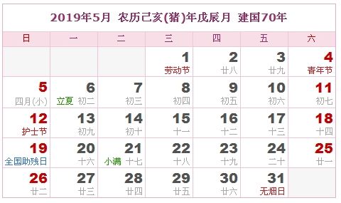 2026年农历五月四日是几号？农历5月16日是哪一天？