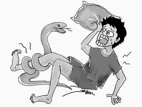 晚上梦见自己被蛇咬了一口，这预示着什么不好的征兆吗？