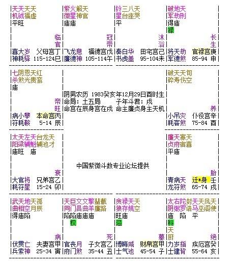 武则天紫微斗数命盘如何详细解读？