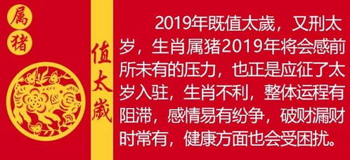 2019年哪些生肖犯太岁？2019生肖犯太岁表具体指什么？