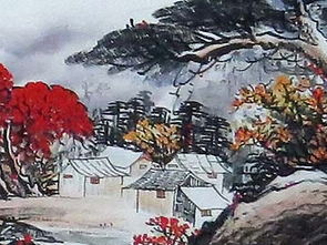 山水蒙之风水涣感情，鸿运当头山水贴墙风水画，如何选择合适的？