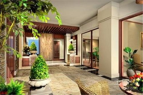 一、  ：客厅绿植在空间范围场域中的功能性双沉重性