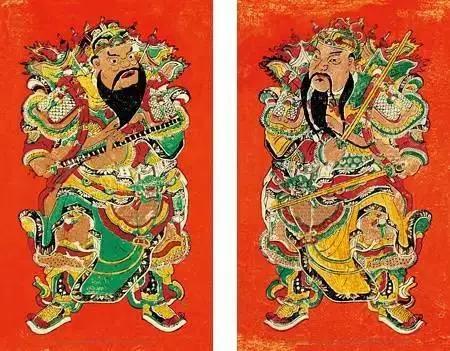 “神荼郁垒”：中国早期門神的起源與象征意义