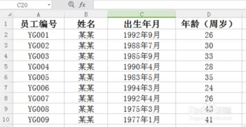 名义年龄与全球标准之对比
