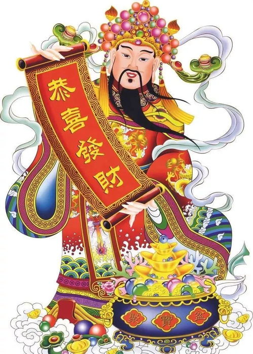 1. 财神方位：正北