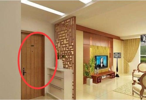 二、 大门直对着电梯口：避免冲煞