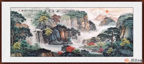 山水画？水要流对方向！