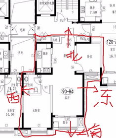 三、 较大门、客厅与卧室的气场配置