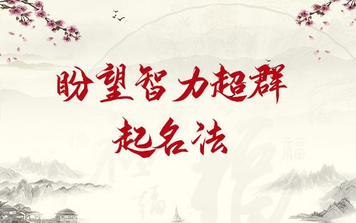 智慧之光在名字中寓意深远，有没有什么可以形容这种意境？