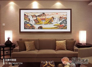 一、 客厅挂画在风水学中的基本原理