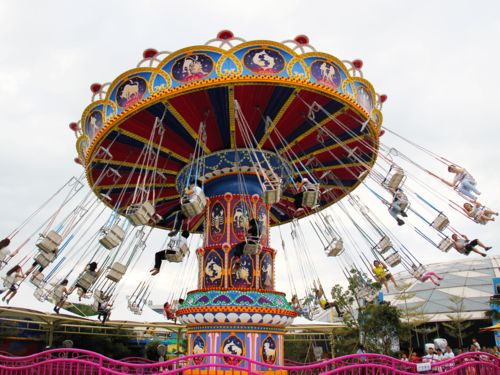 #细节抠图# 游乐设施介绍（乱序版）