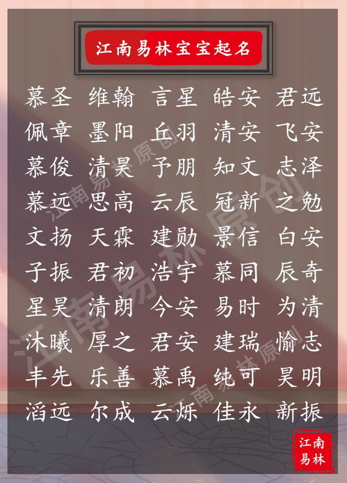 啊这...王姓男孩取名居然有这么多门道？