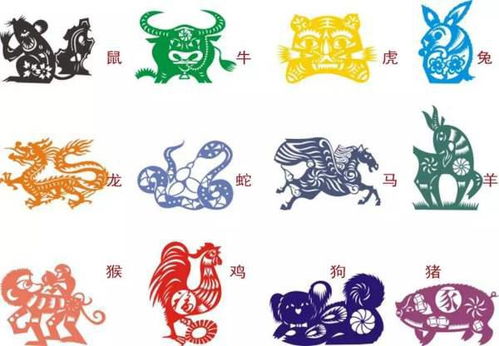 ① 十二生肖对应年代表（按西式年龄计数）