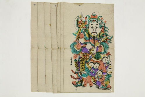 门神年画生肖是哪种动物？五子登科门神单张年画有何寓意？