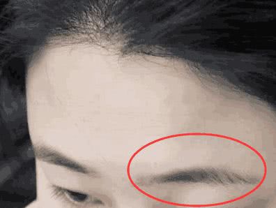 4．眉毛细柔且分布均匀——双眉细软