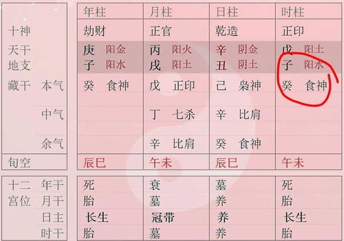 2. 月干月支对父母关系及子嗣影响之解读