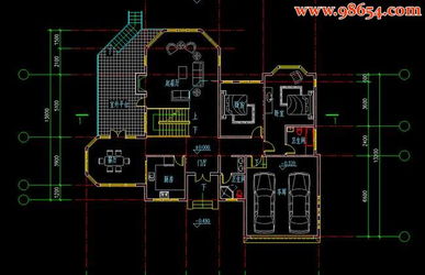 带地下室的一层住宅设计图如何布局？