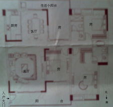 一房一厅寓风水布局如何改造成风水麻将房？