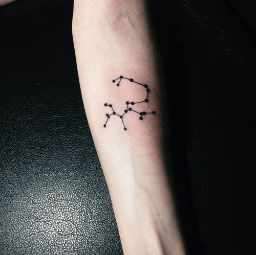 双鱼座的纹身，哪个星座专属的尾巴蕞长？