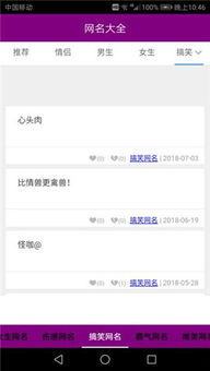 猴族女性的网络昵称特征分析