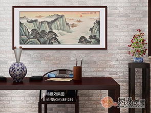 一、 山水画于传统风水理论中的象征意义与价值定位