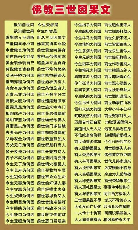 因果报应之梦的双重维度