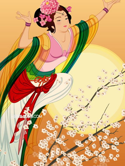 嫦娥与后羿——神话层面的象征性人物