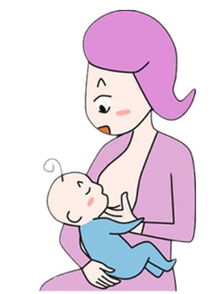 母乳喂养的妈妈