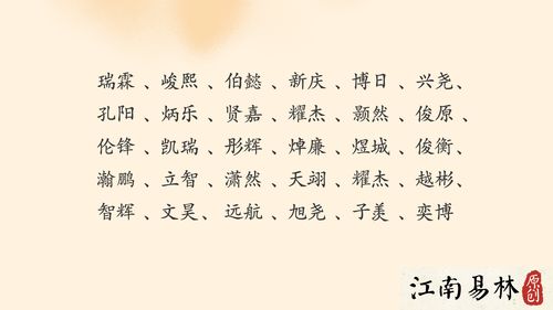 1. 起名先从“德”开始