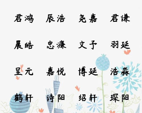 起名实用技巧分享（干货）
