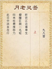 1. 签诗全文