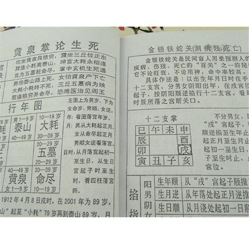 （四）起命宫与断吉凶