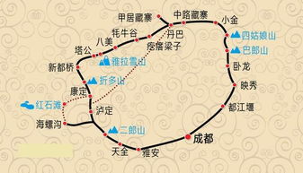 行程概览：四天环线大杂烩（随手写）