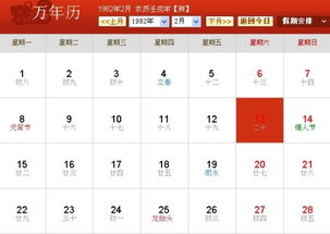 农历1982年12月20日阳历是哪年几月几日对应什么星座？