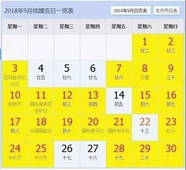 适合结婚的黄道吉日推荐