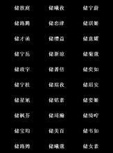 五行平衡与姓名构成之关系