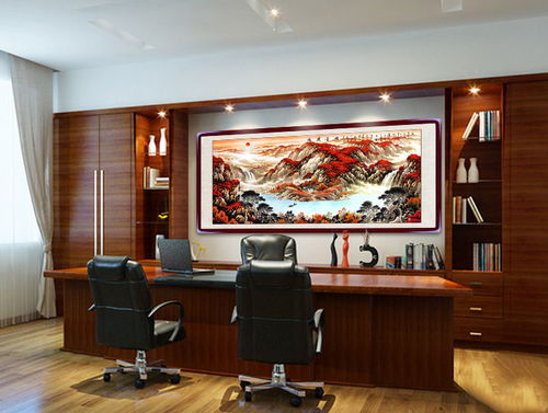 鸿运当头十字绣挂在客厅哪个位置最符合风水学？