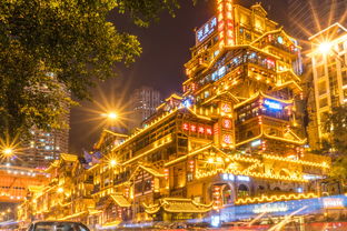 早晨5:30——洪崖洞（雾霾版）