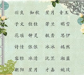 宋姓女孩起名：用四字成语， 打造智慧与雅致的独特名字