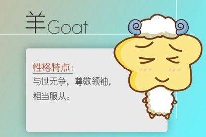 2. 生肖羊——温柔体贴且富有同情心者