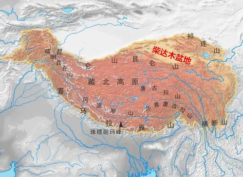 南半球：高原与撞击坑密集区