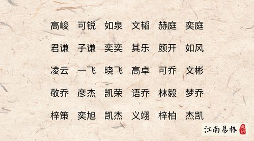 成语起名给男孩取名，有哪些成语可依用来命名？