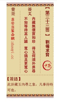 观音菩萨保佑灵签抽签解签，网上抽签观音灵签真的可信吗？