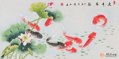 （三）动物吉祥画——凤凰、 奔马与九鱼等