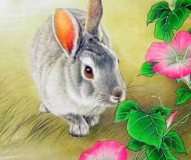 87年属兔女旺财图像的含义是什么？这五大旺财字又指的是哪五个字？