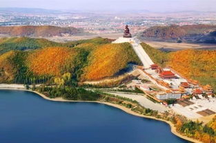 敦化六鼎山：历史与自然的交融 (山上有彳艮多破旧的小寺庙...)